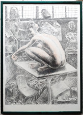 PERICLE FAZZINI litografia