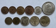 11 PZ MONETE COLOMBIA CENTAVO