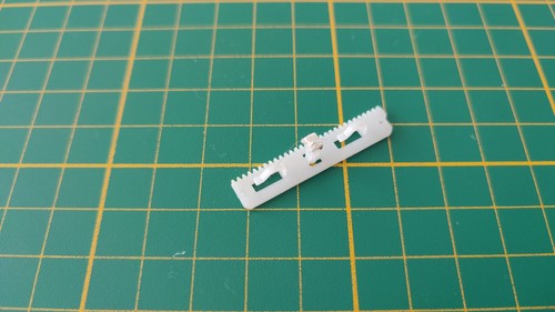 Baguette engrenage lentille