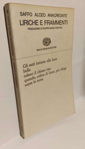 Saffo alceo anacreonte - alceo,
