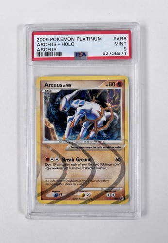 Arceus holo ar8 psa - ar8, pokemon