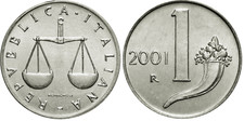 Repubblica  Italiana - 1 Lira
