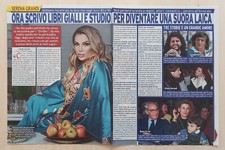 Italian Clipping Ritaglio 2024 SERENA GRANDI ora scrivo libri gialli 4 PAGINE