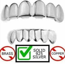 Denti in vero argento sterling