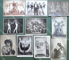 TEATRO - VARIETA’. Anni ‘20 del novecento. 10 fotografie