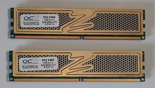 Ocz 512mb pc2 6400 - 2x,