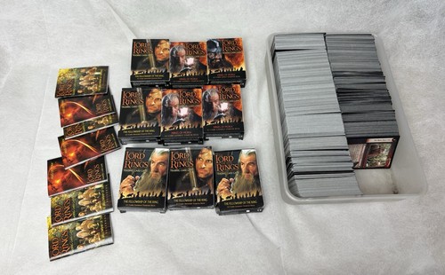Lord the rings trading - rings, card
