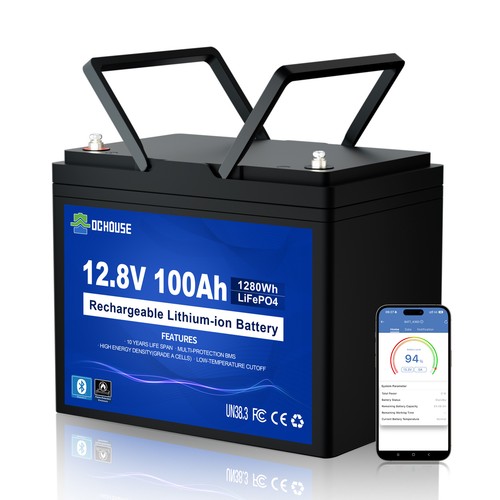 12v 100ah lifepo4 - lifepo4, batteria