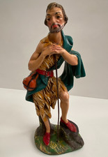 STATUINA PRESEPE IN CARTAPESTA "PASTORE" serie H. cm.30 Ditta FONTANINI