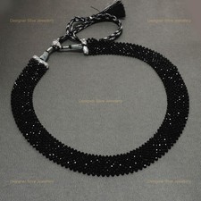 Collana perle boho argento
