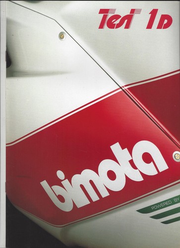 Brochure depliant bimota tesi - depliant,