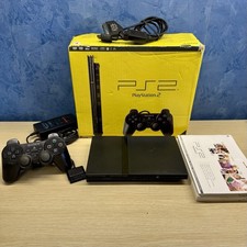 Sony PlayStation 2 Slim SCPH-75004 Completa Con Scatola PS2 PAL NON Funzionante