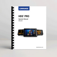 Lowrance HDS PRO Instruction