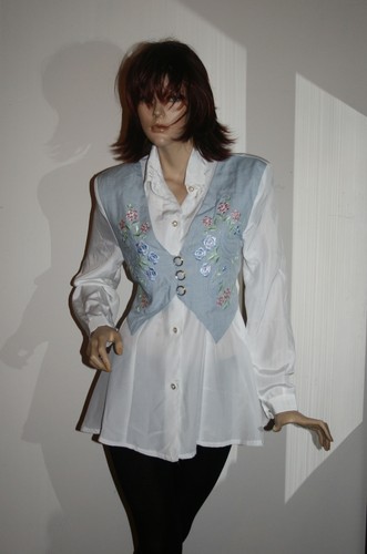 Camicia donna bianca con - camicia,