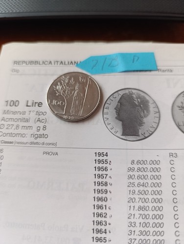Moneta 100 lire - del, 1979