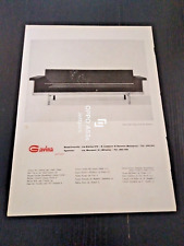 1960 GAVINA DIVANO NAEKO DESIGN KAZUIDE TAKAHAMA VINTAGE AD PUB