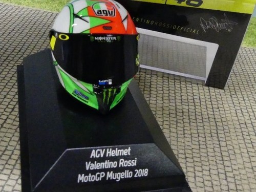 Casco agv minichamps - casco, 1/8