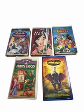 DISNEY VINTAGE VHS TAPES LOT