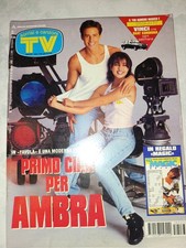 RIVISTA SORRISI E CANZONI TV 1995 N. 33 CON INSERTO. AMBRA ANGIOLINI. 