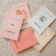 Poster film Vertigo Alfred Hitchcock Minimal stampe premium, incorniciati o senza cornice