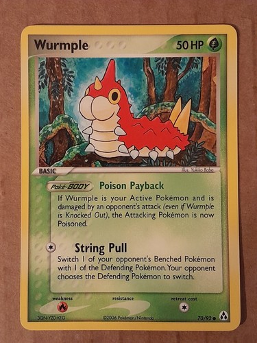 Pokemon verme ex - verme, 70/92