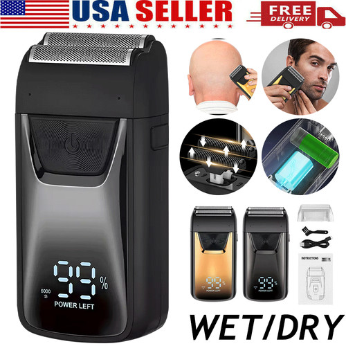Gold electric beard - gold, shaver