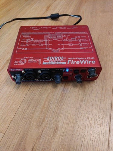 Roland edirol firewire 66 - edirol, fa-66