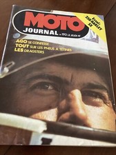 Rivista Moto Journal 193 1974 Dragster Agostini Harley 250 SX Coupe 4 Stagioni