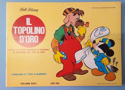 Topolino oro volume - topolino, d'oro