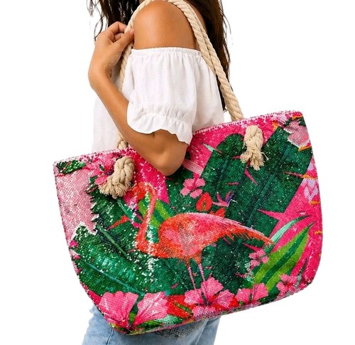 Borsa mare fenicottero - mare,