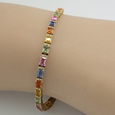 Bracciale Tennis In Smeraldo