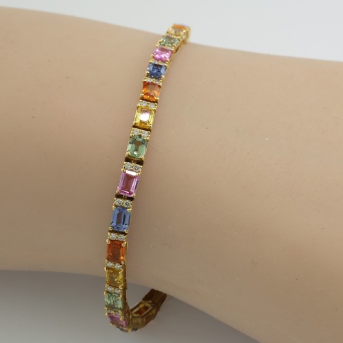 Bracciale tennis smeraldo - tennis,