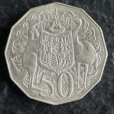1969 Australian 50 Fifty Cent