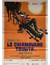 manifesto 2F LO CHIAMAVANO TRINITA' terence hill bud spencer cineteca BO A72