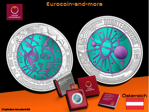 Euro austria 2026 - 25, moneta