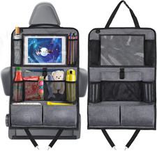 Organizer Sedile Posteriore Auto Bambini, Impermeabile Organizzatore Sedile Post