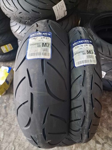 Coppia gomme 120 zr17 - 120/70,