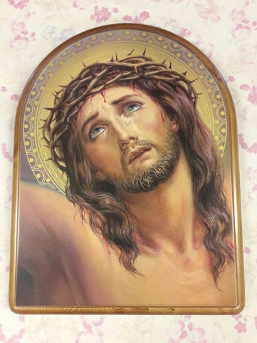 Quadro del volto cristo - volto, in