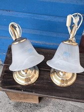 Coppia Abat-jour-Lume vintage da tavolo/ comodino/camera da letto