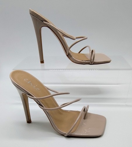 Chic vegan toe loop donna - toe, nudo