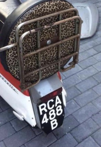 Targa linee lambretta - targa, 3