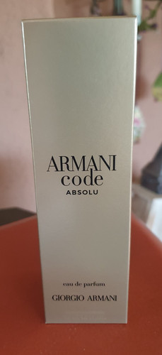 Giorgio armani code absolu - armani,