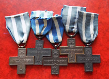 5 Medaglie Merito di Guerra Vittorio Emanuele III
