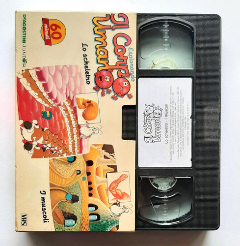 Vhs esplorando corpo umano - corpo,