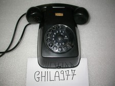 TELEFONO DA PARETE SIEMENS IN BACHELITE ANNI 50 VINTAGE COME DA FOTO! 