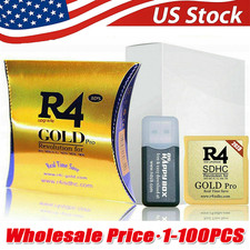 Versione 2025 R4 Gold Pro SDHC R4i per cartuccia DS/3DS/2DS Revolution + USB