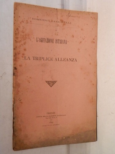 Agitazione istriana la - l,