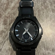 CASIO BABY-G MSG-W200G-1A2 Orologio Donna Ana-Digi Radio Solare Nero