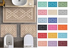 Tappeti Sardi per Bagno 100% Cotone Lavabili in lavatrice - Prodotti in Sardegna