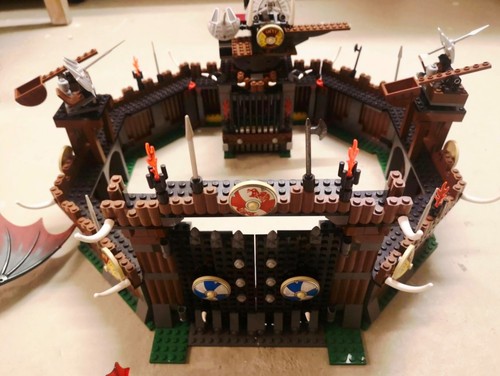 Lego viking fortress - lego, against